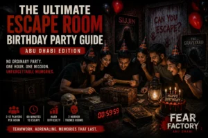 Enjoy birthday party at abu dhabi escape room