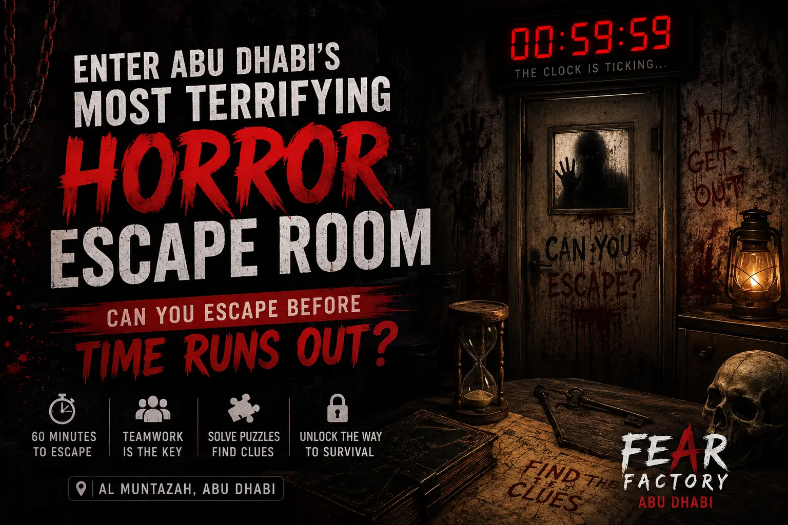 horror escape room in abu dhabi by fear factory