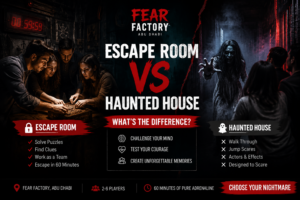 Escape Room Vs Horror Room