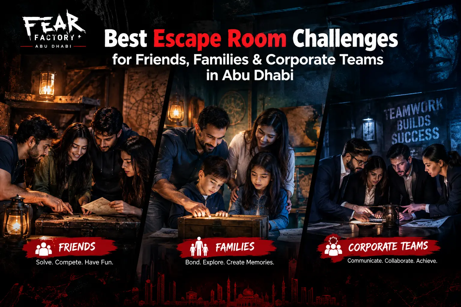 escape room for friends & family