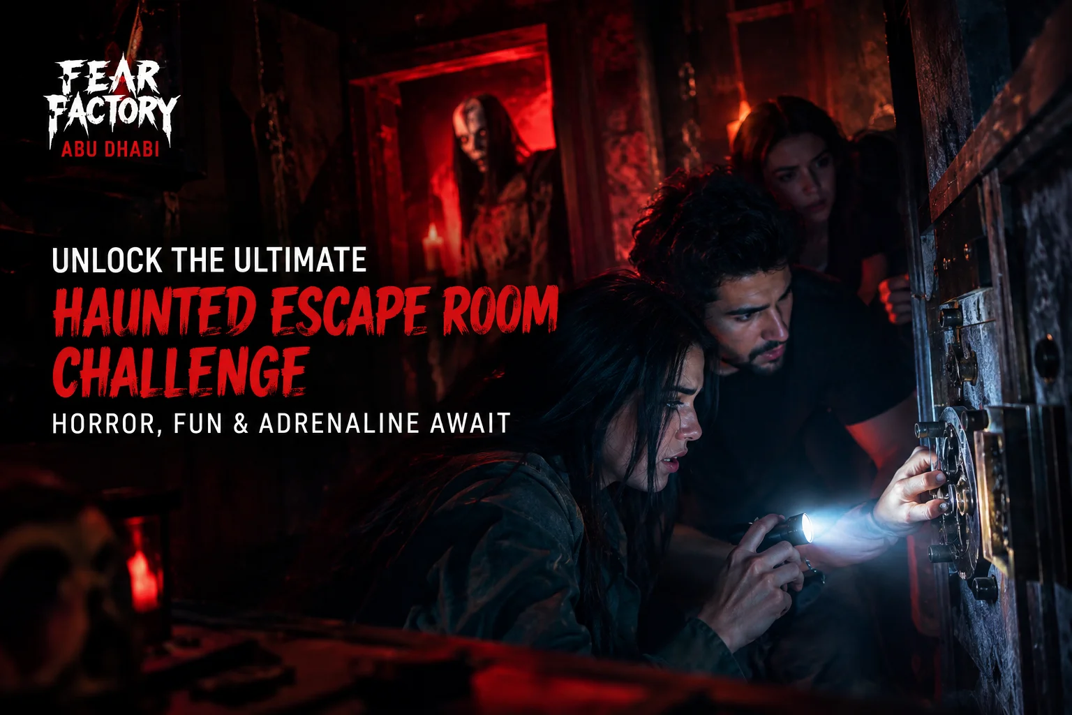 fear factory escape room in abu dhabi